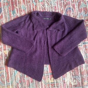 Gudrun Sjödén Large Open Front Mohair Blend Cardigan